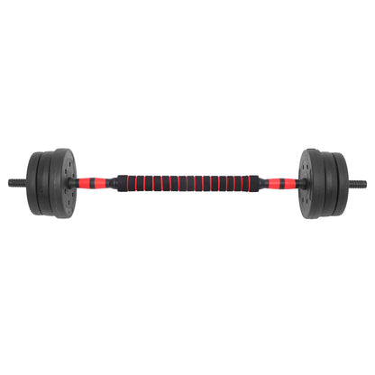 10/15/20/30KG Steel Dumbbells Barbell Set Adjustable Gym Weights