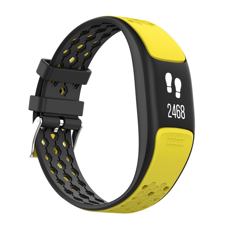 Smart Fit Sporty Fitness Tracker na Waogeleaji Inayozuia Maji