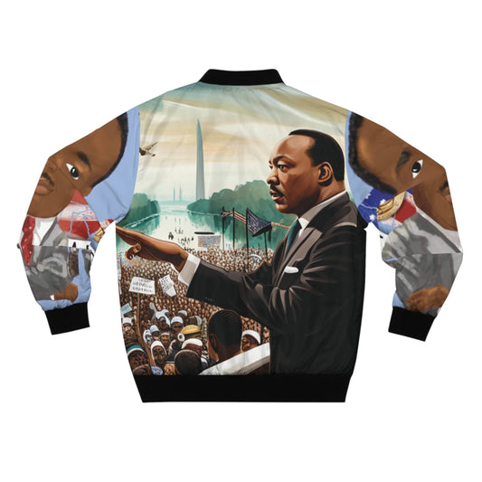 DR. MARTIN LUTHER KING HIJO. Chaqueta bomber para hombre