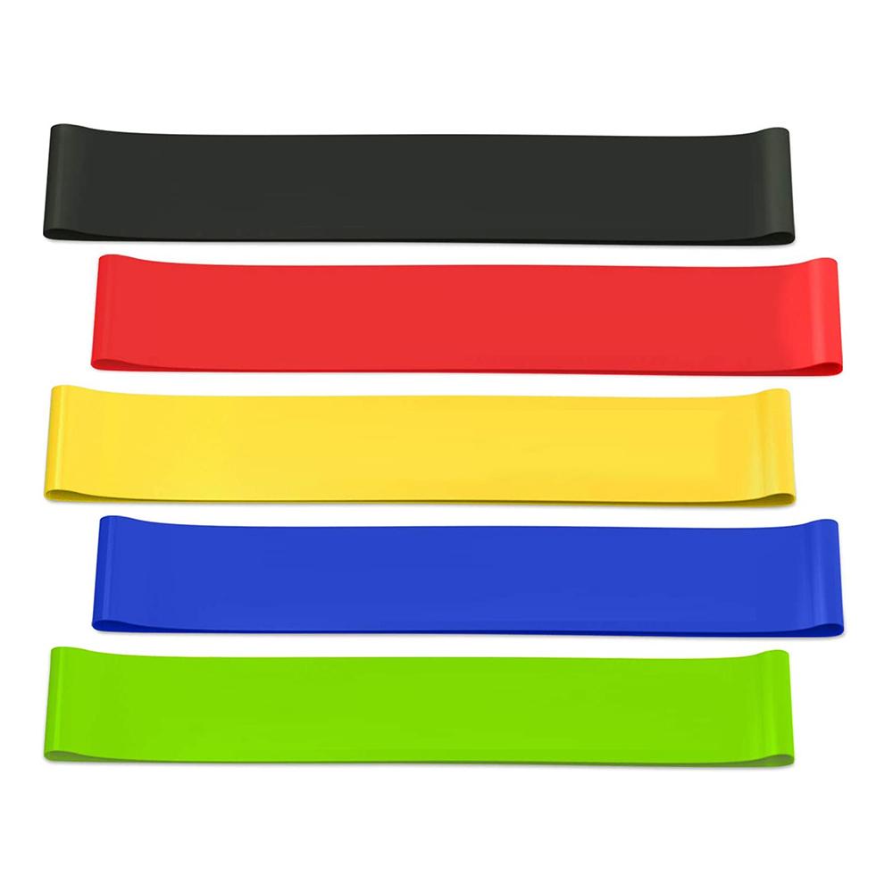 19 Pcs Workout Resistance Bands Set Exercise Bands Set Core Sliders