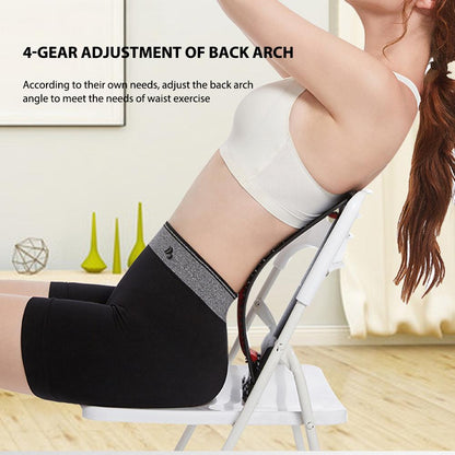 Back Massage Stretcher  Neck Waist Pain Relief Fitness Equipment