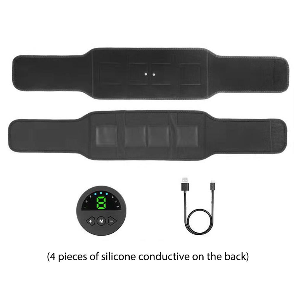 Smart EMS Fitness Vibration Belt Entrenador abdominal Músculo que adelgaza