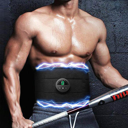 Smart EMS Fitness Vibration Belt Mkufunzi wa Misuli ya Kupunguza Misuli