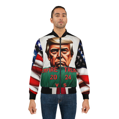 Trump vs Biden  Men's Bomber Jacket (AOP)