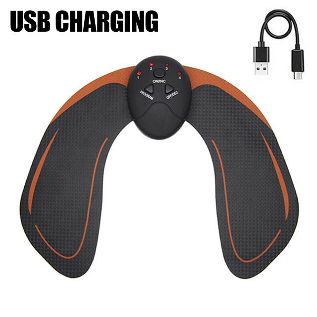 EMS USB Charging Muscle Stimulator Fitness  Buttock Abdominal Trainer