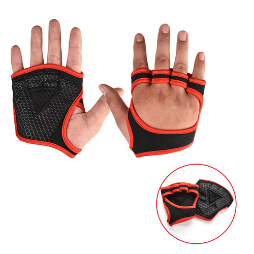 Nuevo 1 par de guantes de entrenamiento para levantamiento de pesas, mujeres