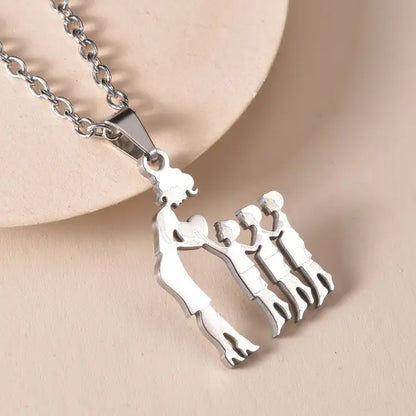 Collares de plata familiares