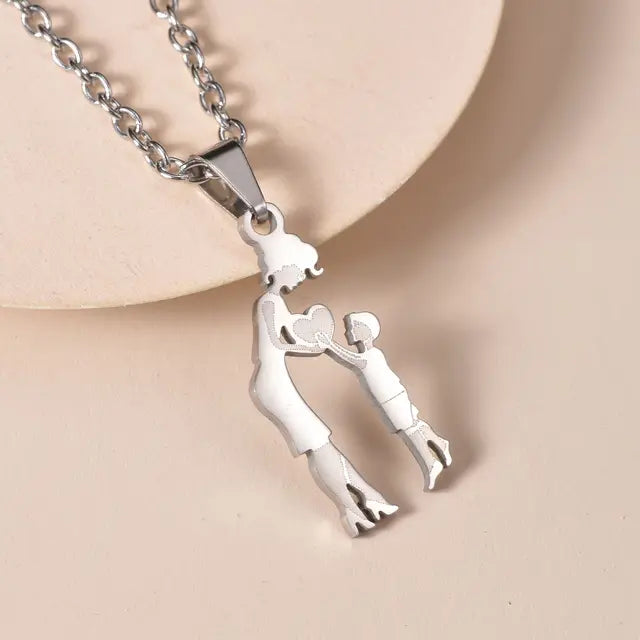 Family Silver Necklaces