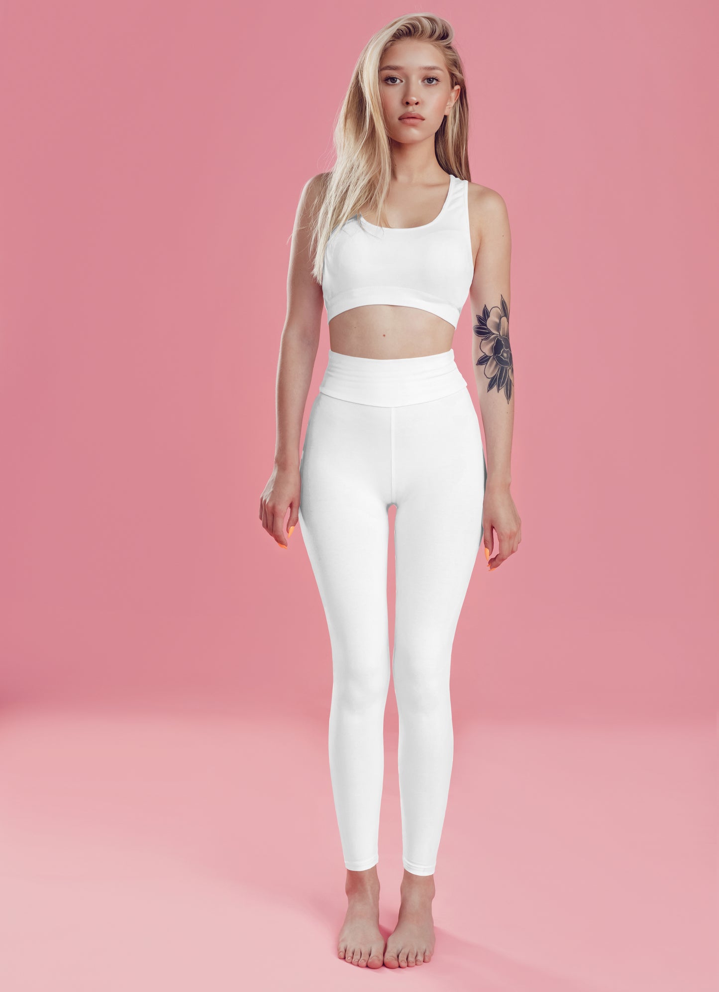 White Fitness Set