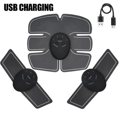 Entrenador abdominal de glúteos de fitness con estimulador muscular de carga USB EMS