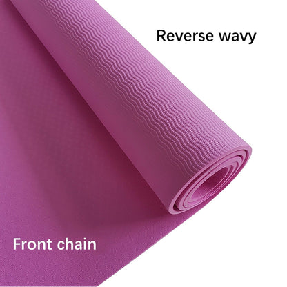 Kubwa Ukubwa Slip Yoga Fitness Mat