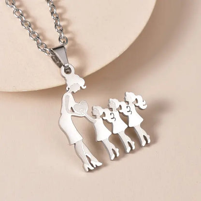 Collares de plata familiares